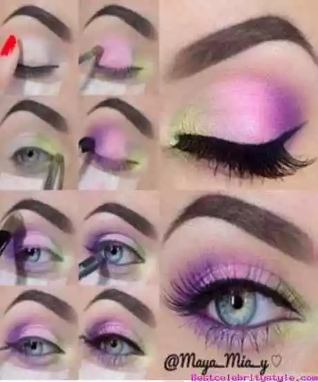 colorful-eye-makeup-tutorial-09_14-6 Kleurrijke oog make-up tutorial