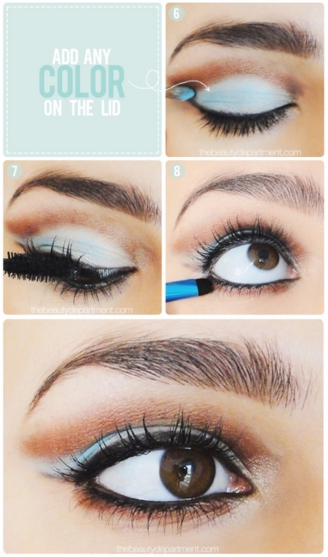 colorful-eye-makeup-tutorial-09_6-11 Kleurrijke oog make-up tutorial