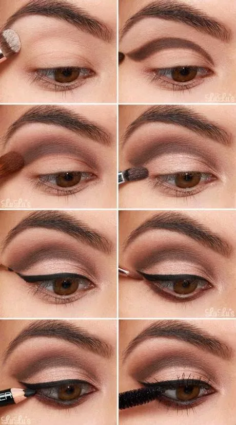 cool-makeup-tutorial-for-brown-eyes-01_7-16 Cool make-up tutorial voor bruine ogen