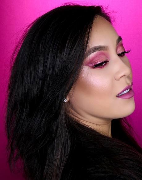 dark-pink-makeup-tutorial-31_8-12 Donker roze make-up tutorial