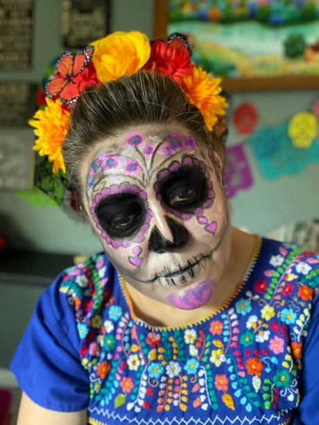 day-of-the-dead-makeup-tutorial-catrina-84_6-16 Dag van de dode make-up tutorial catrina