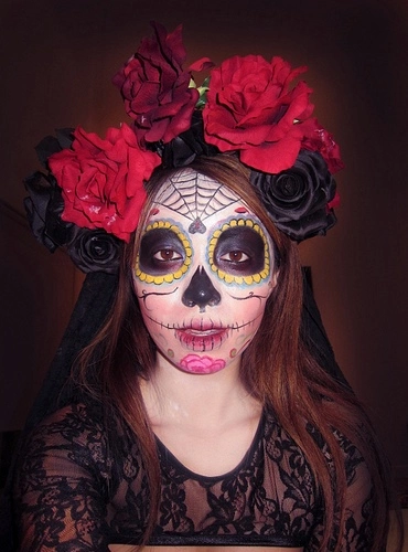 day-of-the-dead-makeup-tutorial-michelle-phan-50-1 Dag van de dode make-up tutorial michelle phan
