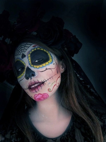day-of-the-dead-makeup-tutorial-michelle-phan-50_2-7 Dag van de dode make-up tutorial michelle phan