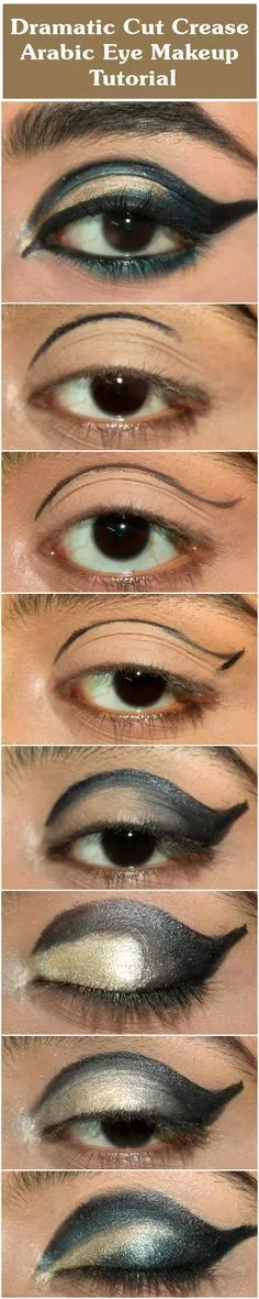 dramatic-arabic-eye-makeup-tutorial-62_11-4 Dramatische Arabische oog make-up tutorial