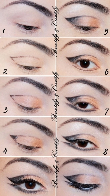 easy-cat-eye-makeup-tutorial-18_11-4 Gemakkelijk cat eye make-up tutorial