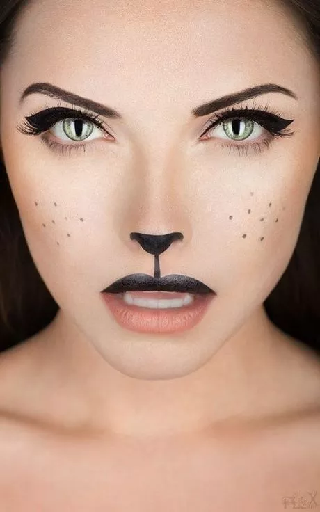 easy-catwoman-makeup-tutorial-56_6-11 Gemakkelijk catwoman make-up tutorial