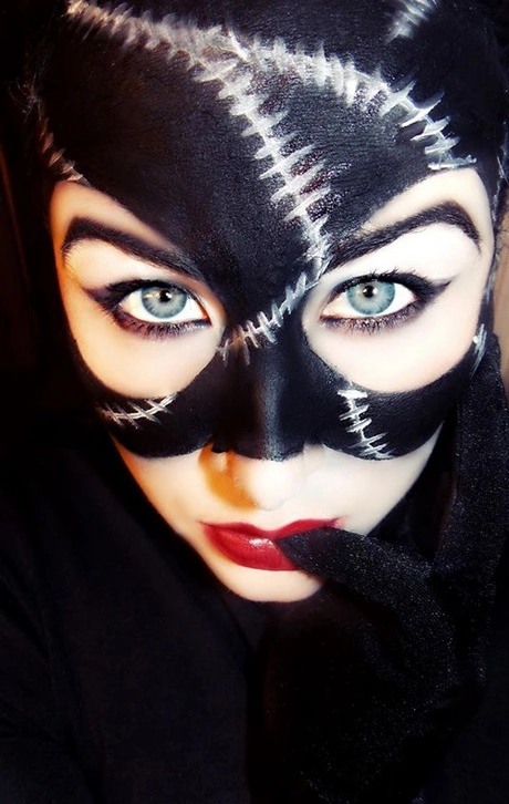 easy-catwoman-makeup-tutorial-56_8-13 Gemakkelijk catwoman make-up tutorial