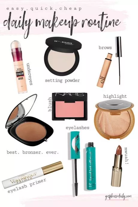 easy-fast-makeup-tutorial-20-1 Eenvoudige snelle make-up tutorial