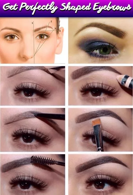 eye-and-eyebrow-makeup-tutorial-28_11-5 Oog en wenkbrauw make-up tutorial