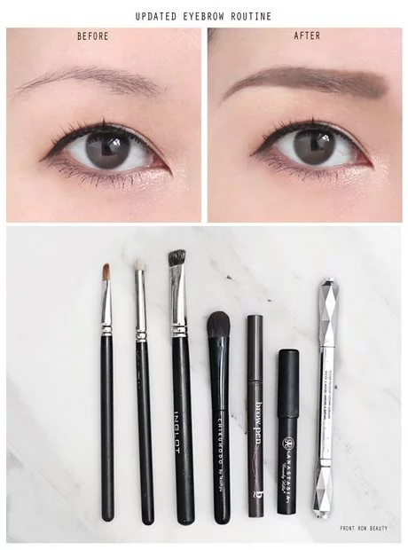 eye-and-eyebrow-makeup-tutorial-28_5-10 Oog en wenkbrauw make-up tutorial