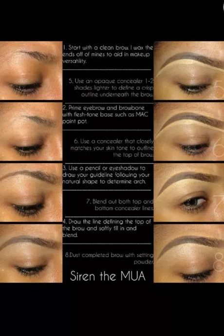 eye-brown-makeup-tutorial-using-pencil-42_7-13 Oog bruine make-up tutorial met behulp van potlood