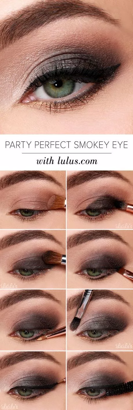 eye-makeup-tutorial-black-eyeshadow-08_2-9 Oog make-up tutorial zwarte oogschaduw