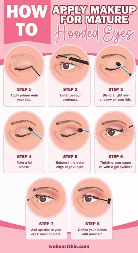 eye-makeup-tutorial-for-mature-eyes-17_9-18 Oog make-up tutorial voor volwassen ogen