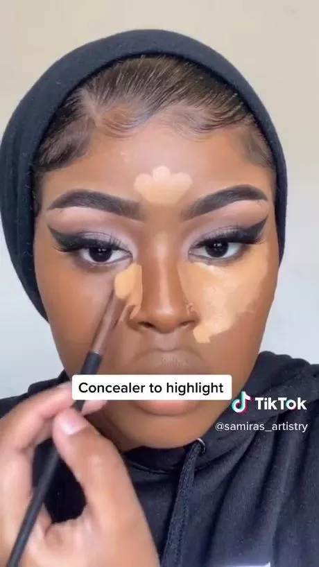 eyebrow-makeup-tutorial-for-black-women-90_6-7 Wenkbrauw make-up tutorial voor zwarte vrouwen