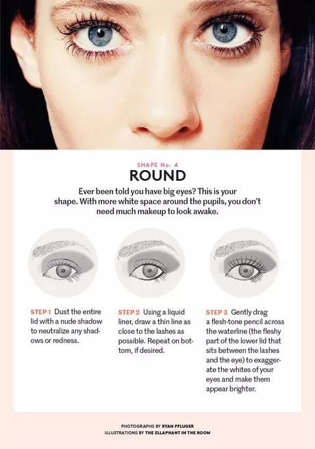 eyeshadow-makeup-tutorial-for-big-eyes-25_2-10 Oogschaduw make-up tutorial voor grote ogen