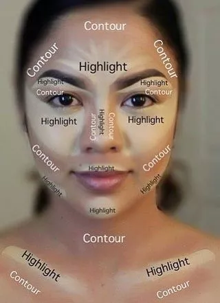 facial-contouring-makeup-tutorial-60-1 Gezicht contouren make-up tutorial