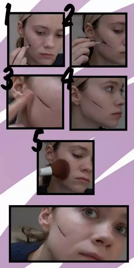 flesh-wound-makeup-tutorial-79_14-7 Flesh wound make-up tutorial