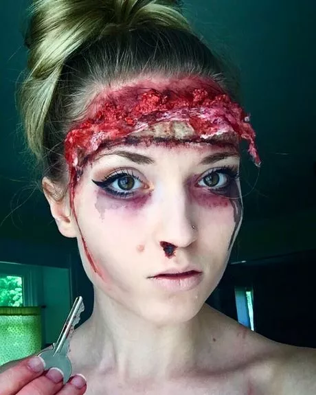 flesh-wound-makeup-tutorial-79_5-14 Flesh wound make-up tutorial