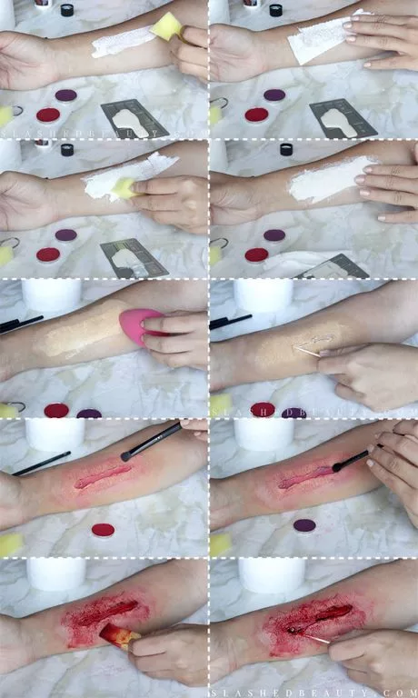 flesh-wound-makeup-tutorial-79_8-17 Flesh wound make-up tutorial