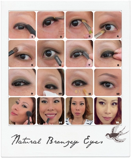 full-face-makeup-tutorial-for-brown-eyes-92_13-5 Volledige gezicht make-up tutorial voor bruine ogen