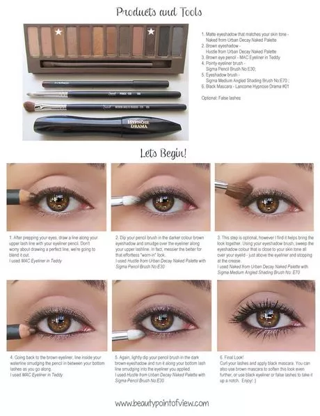 full-face-makeup-tutorial-for-brown-eyes-92_6-14 Volledige gezicht make-up tutorial voor bruine ogen