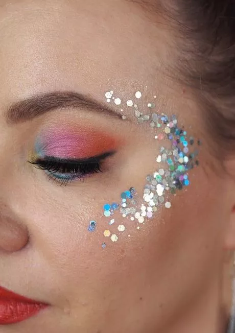 glitter-eyeshadow-makeup-tutorial-37_5-11 Glitter Oogschaduw Make-up tutorial