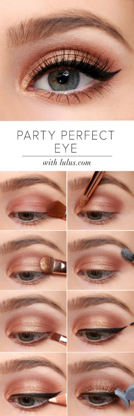 gold-eyeshadow-makeup-tutorial-52_11-3 Gouden oogschaduw make-up tutorial