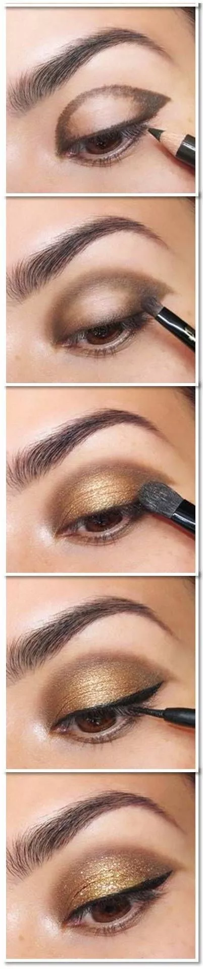 gold-eyeshadow-makeup-tutorial-52_7-15 Gouden oogschaduw make-up tutorial