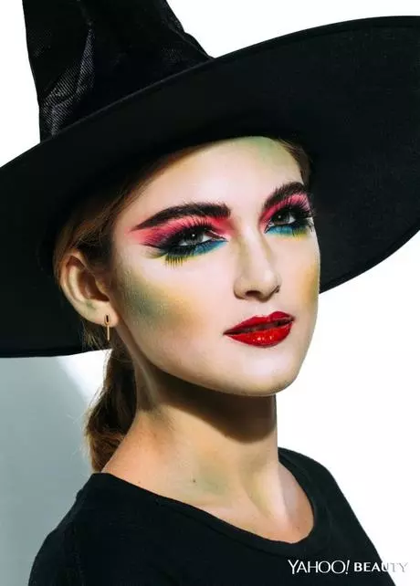 green-witch-eye-makeup-tutorial-39_14-7 Groene heks oog make-up tutorial