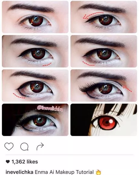 japanese-anime-eye-makeup-tutorial-26_11-4 Japanse anime oog make-up tutorial