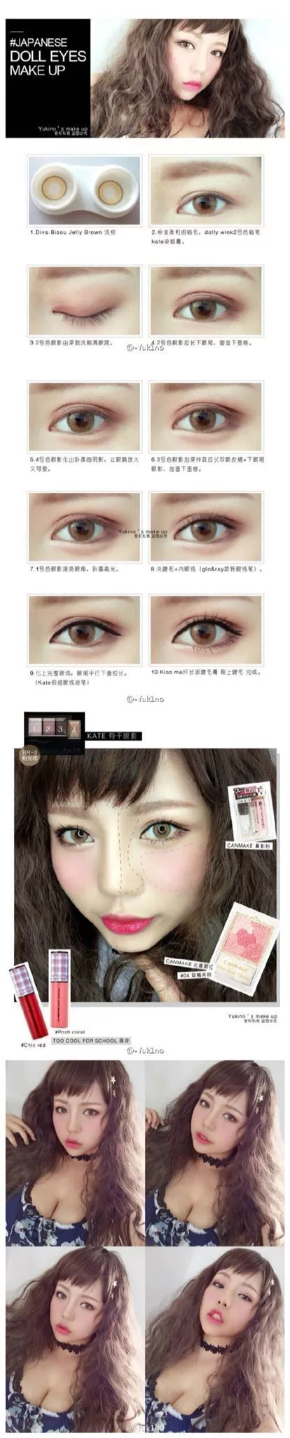 japanese-doll-eyes-makeup-tutorial-36_5-13 Japanse pop ogen make-up tutorial