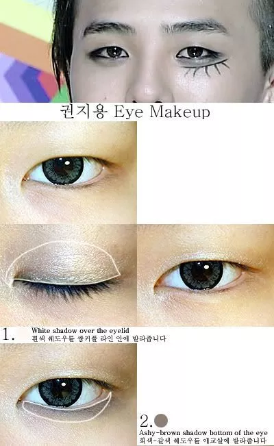 korean-actress-eye-makeup-tutorial-82_9-10 Koreaanse actrice oog make-up tutorial