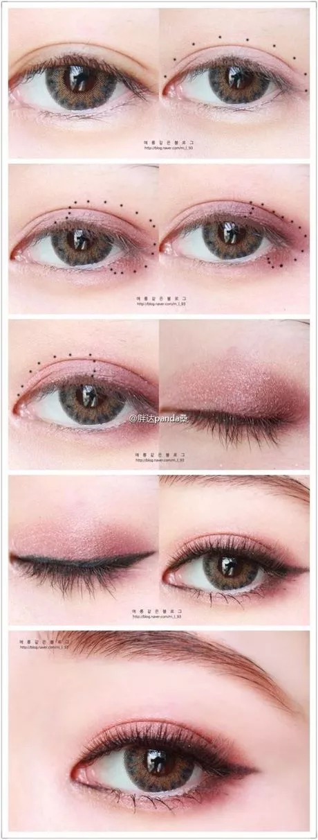 large-eye-makeup-tutorial-48_11-4 Grote oog make-up tutorial