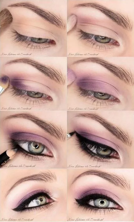 light-purple-makeup-tutorial-78_16-8 Licht paarse make-up tutorial