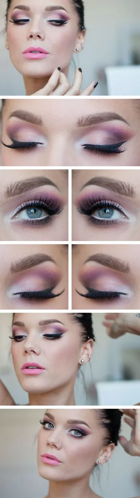 light-purple-makeup-tutorial-78_6-13 Licht paarse make-up tutorial