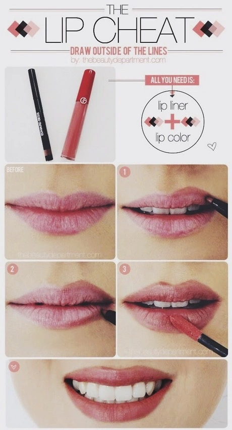 lip-makeup-tutorial-for-small-lips-58_9-15 Lip make-up tutorial voor kleine lippen