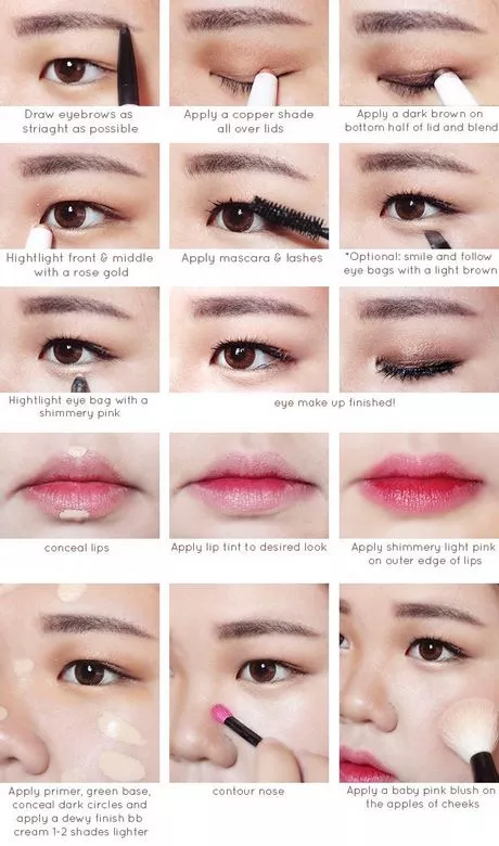 makeup-tutorial-for-beginners-asian-82_4-9 Make-up tutorial voor beginners Aziatisch