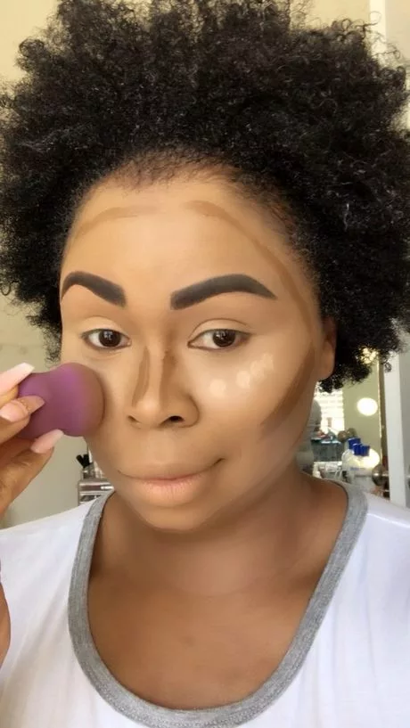 makeup-tutorial-for-black-women-contouring-18-2 Make-up tutorial voor zwarte vrouwen contouren
