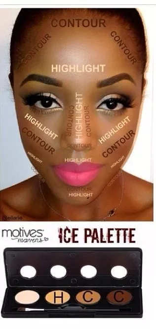 makeup-tutorial-for-black-women-contouring-18_4-9 Make-up tutorial voor zwarte vrouwen contouren