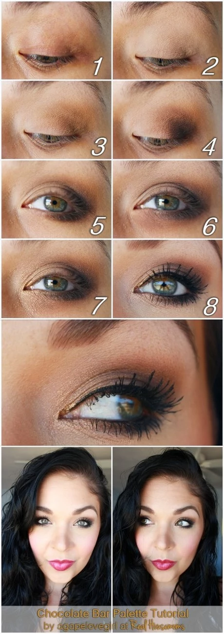 makeup-tutorial-using-too-faced-chocolate-bar-31_3-11 Make-up tutorial met behulp van too faced chocolate bar