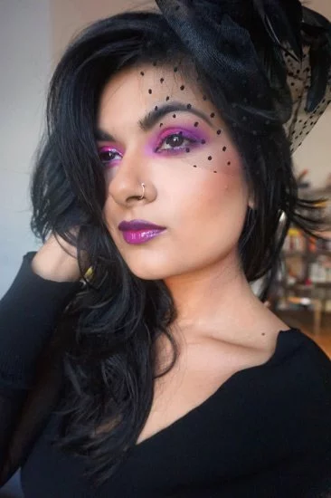 neon-pink-makeup-tutorial-10_12-4 Neon roze make-up tutorial