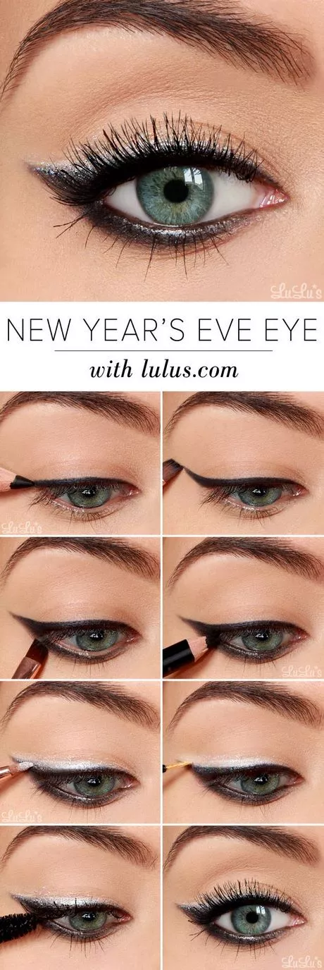 new-years-eve-makeup-tutorial-brown-eyes-02_11-4 New years eve make-up tutorial bruine ogen