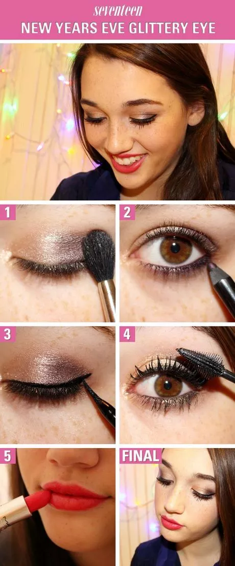 new-years-sparkly-makeup-tutorial-19_9-17 Nieuwjaar sparkly make-up tutorial