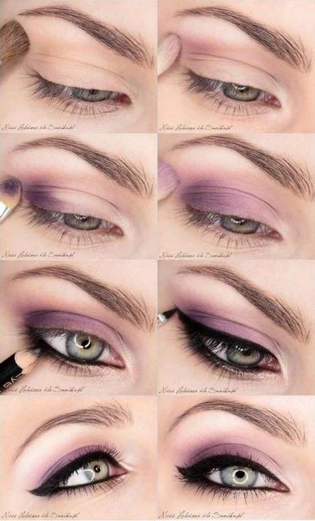 pink-and-black-makeup-tutorial-53_11-4 Roze en zwarte make-up tutorial