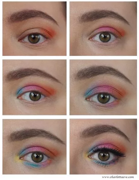 pink-blue-makeup-tutorial-44_7-9 Roze blauwe make-up tutorial