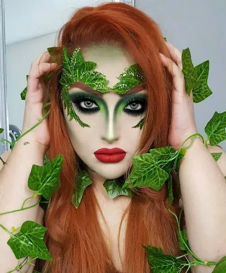 poison-ivy-batman-makeup-tutorial-11_6-15 Poison ivy batman make-up tutorial