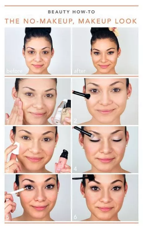 quick-makeup-tutorial-for-school-03_8-18 Snelle make-up tutorial voor school