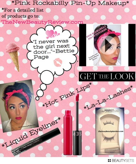 retro-pin-up-makeup-tutorial-92-3 Retro pin up make-up tutorial