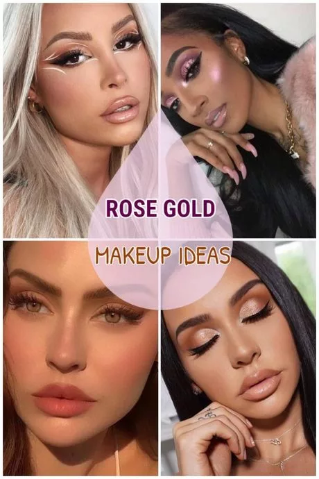 rose-gold-makeup-tutorial-dark-skin-63_12-5 Rose Goud Make-up tutorial donkere huid