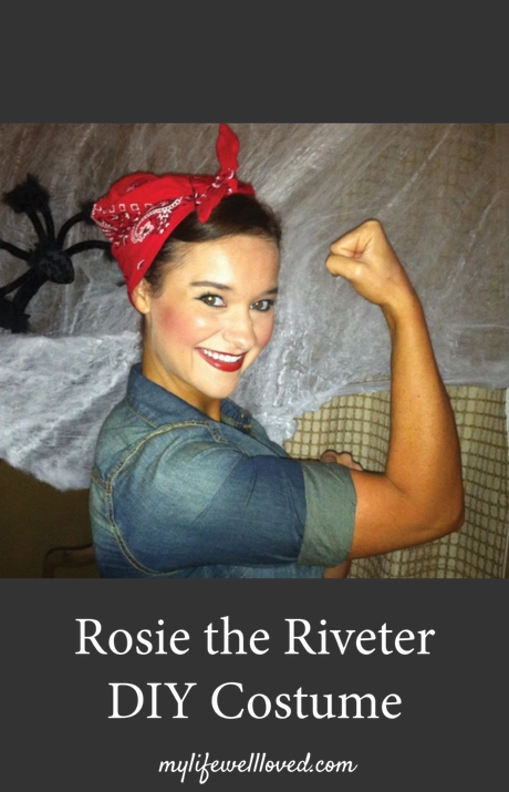 rosie-the-riveter-makeup-and-hair-tutorial-42-3 Rosie de klinknagel make-up en haar tutorial
